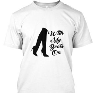 Let’s Dance “With My Boots On” Glitter T-Shirt